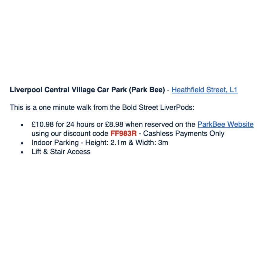 The Bold St Liverpods By Serviced Living Liverpool Extérieur photo