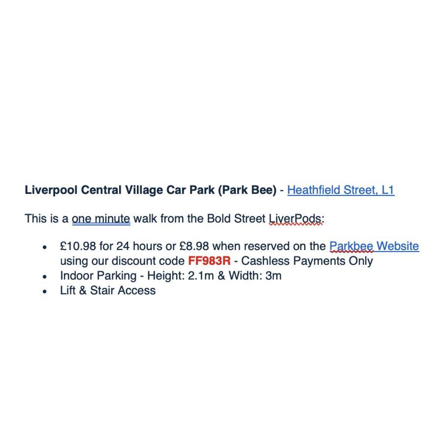 The Bold St Liverpods By Serviced Living Liverpool Extérieur photo